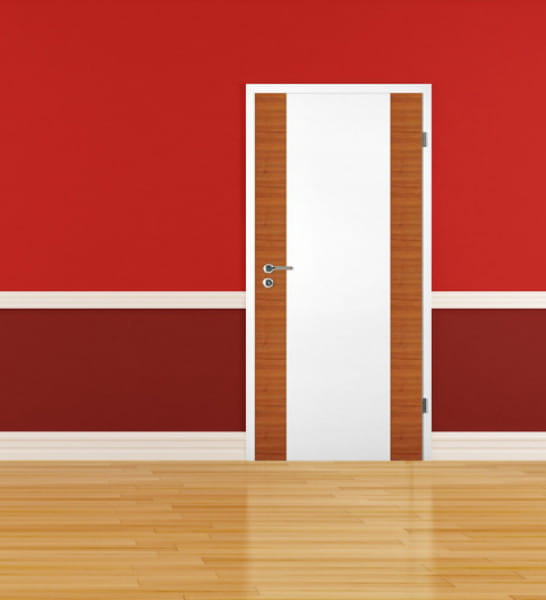 Ambiente für Weißlack Zimmertür Finish 10