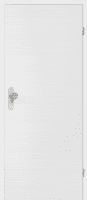 DURAT® Wohnungseingangstür Pino weiß L-Struktur quer