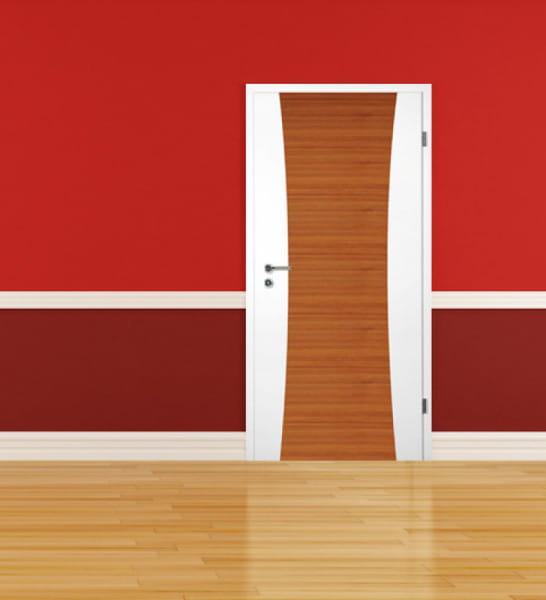 Ambiente für Weißlack Zimmertür Finish 8