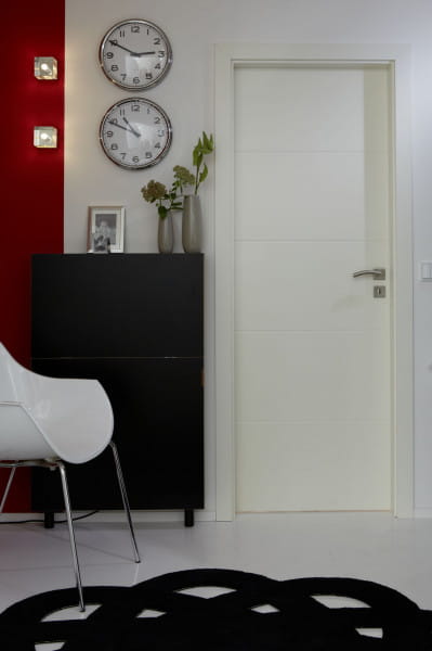Ambiente für Styletür 1 Weißlack