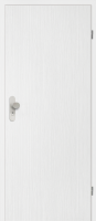 DURAT® Wohnungseingangstür Pino weiß L-Struktur längs