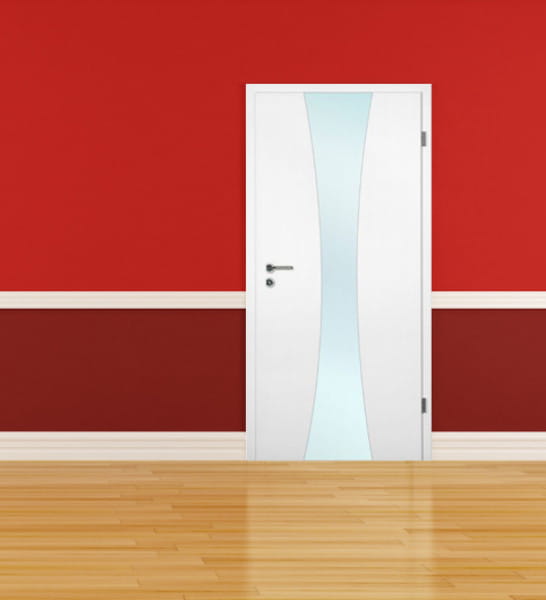 Ambiente für Weißlack Zimmertür Finish 5