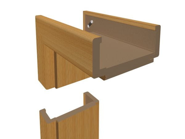 DURAT® Wohnungseingangszarge Buche