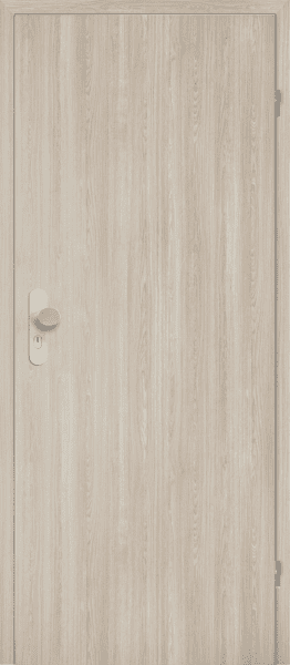 DURAT® Wohnungseingangstür Eiche grau Struktur längs
