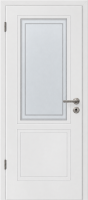 Design Stiltür Emilia 2LASAT Weißlack