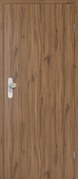 DURAT® Wohnungseingangstür Allgäueiche Struktur längs