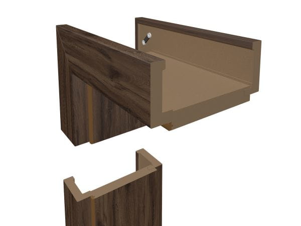 DURAT® Wohnungseingangszarge Allgäueiche