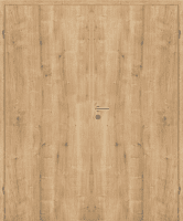 DURAT® Asteiche Struktur längs Innentür zweiflügelig mit Zarge