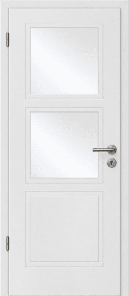 Design Stiltür Emilia 3LA2 Weißlack