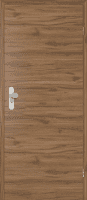 DURAT® Wohnungseingangstür Allgäueiche Struktur quer