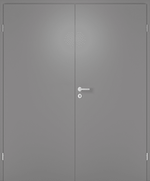 DURAT® Hygge grau Innentür zweiflügelig mit Zarge