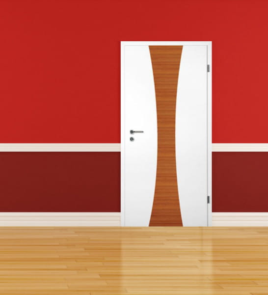 Ambiente für Weißlack Zimmertür Finish 6