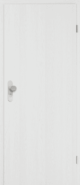 DURAT® Wohnungseingangstür Eiche weiß Feinstruktur