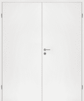 DURAT® Weiß Bütte Innentür zweiflügelig mit Zarge