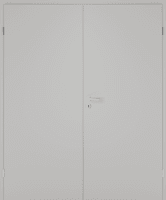 DURAT® Grau Innentür zweiflügelig mit Zarge