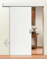 DURAT® Schiebetür Weiß Bütte