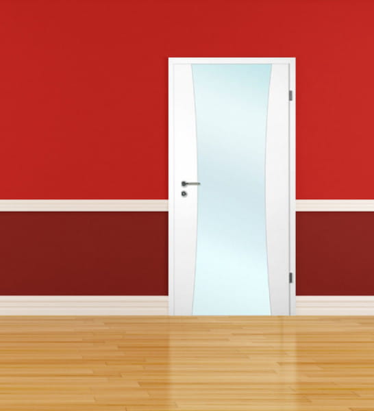 Ambiente für Weißlack Zimmertür Finish 7