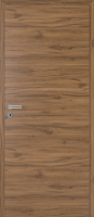 Stumpf einschlagende DURAT® Innentür Allgäueiche Struktur quer mit Zarge