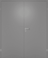 DURAT® Hygge grau Innentür zweiflügelig mit Zarge