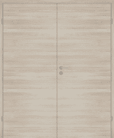 DURAT® Eiche grau Struktur quer Innentür zweiflügelig mit Zarge