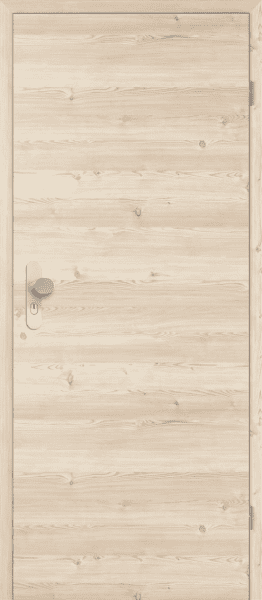 DURAT® Wohnungseingangstür Lärche Natur L-Struktur quer