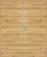 DURAT® Sandeiche Struktur quer Innentür zweiflügelig mit Zarge